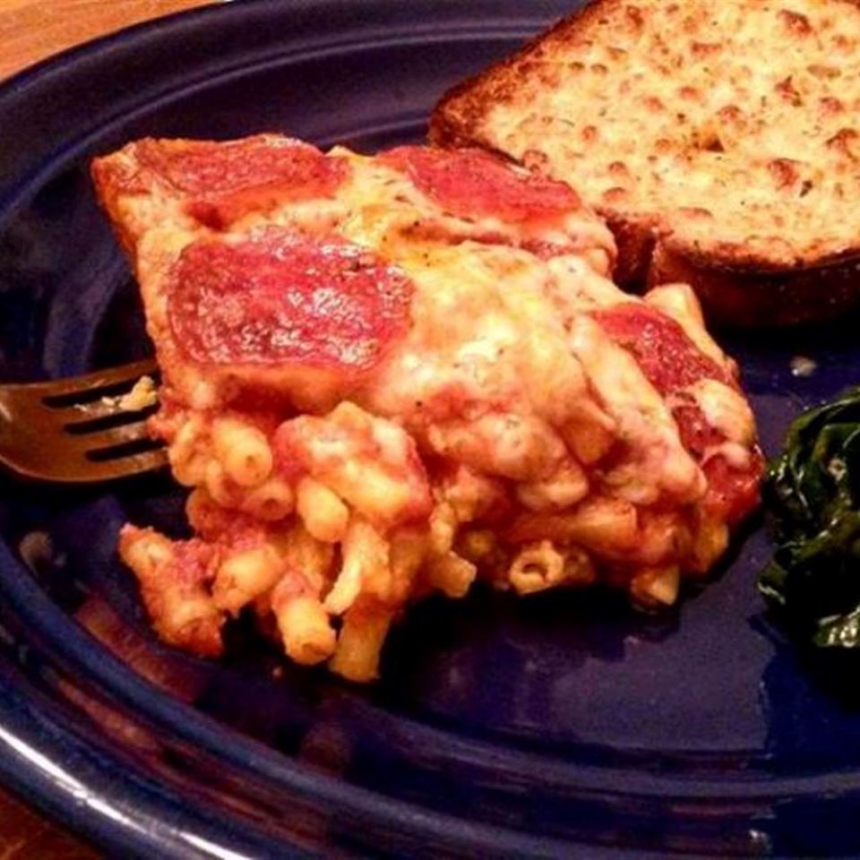 Macaroni and Cheese Pizza Bake Recipe Allrecipes