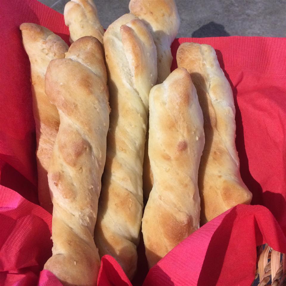 Paula's Bread Sticks Recipe