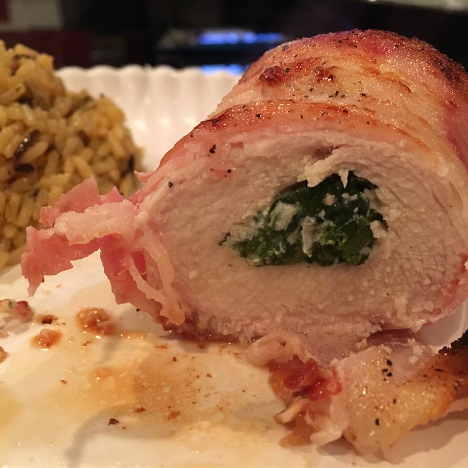 Spinach Stuffed Chicken Breast image