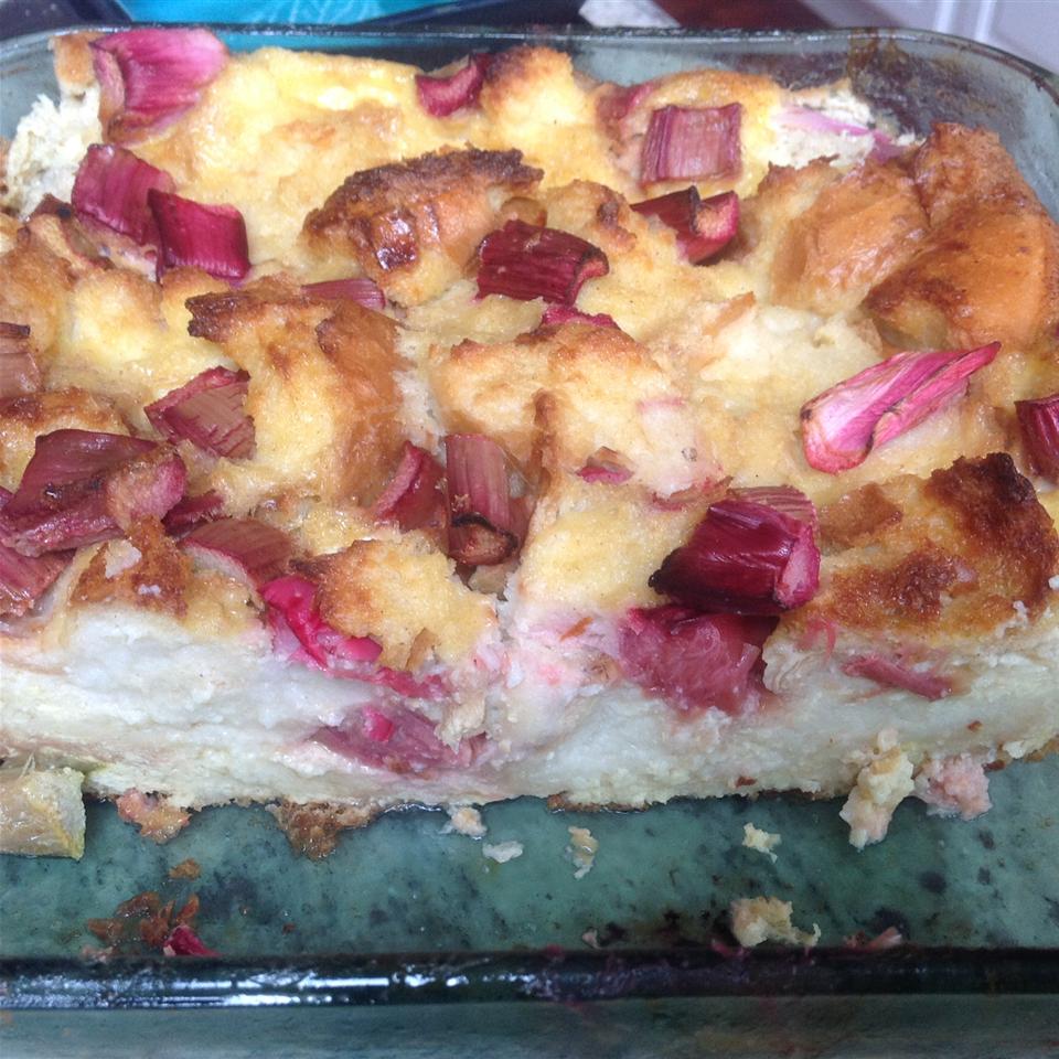 Old Fashioned Rhubarb Bread Pudding Recipe Allrecipes