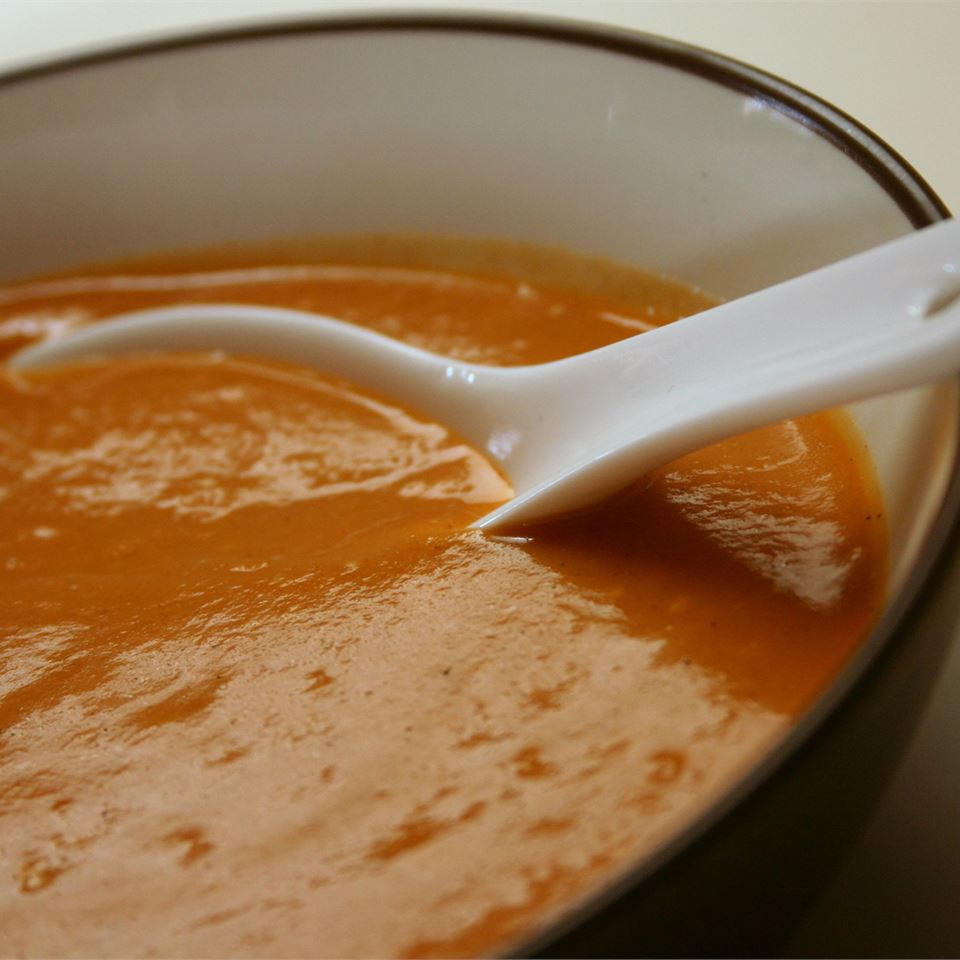 Creamy Turnip With Paprika Soup image