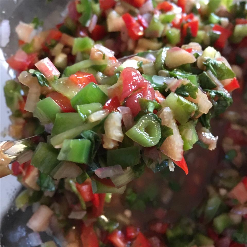 Tangy Rhubarb Salsa Recipe | Allrecipes