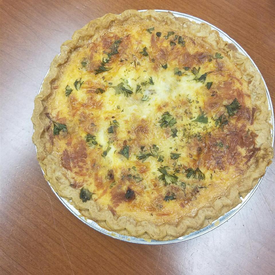 Sausage and Sun-Dried Tomato Quiche Recipe | Allrecipes