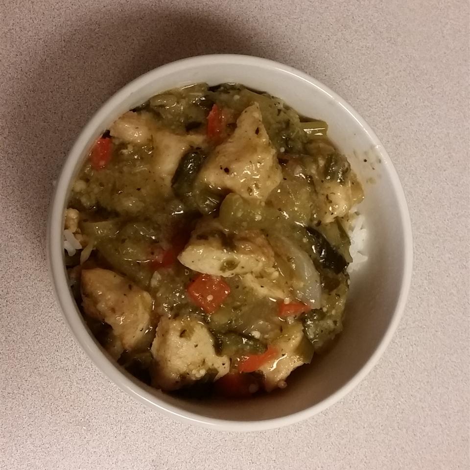 Chicken with Tomatillos and Poblanos Recipe Allrecipes