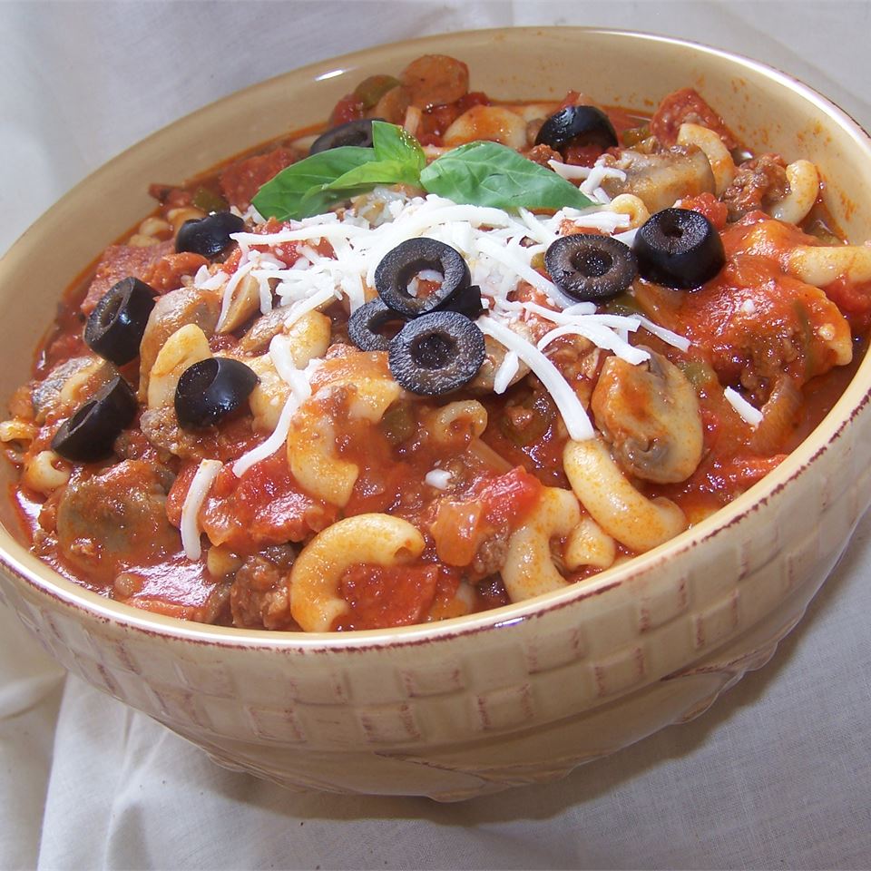 Spicy Pizza Soup image