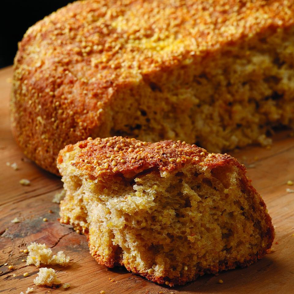CrunchyMunchy Corn & Millet Bread Recipe EatingWell