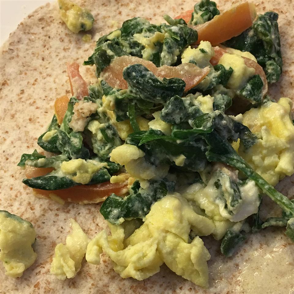 Spinach Feta Egg Wrap Recipe Allrecipes