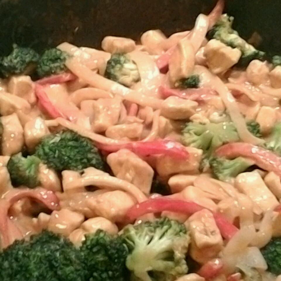 Tofu and Veggies in Peanut Sauce Recipe | Allrecipes