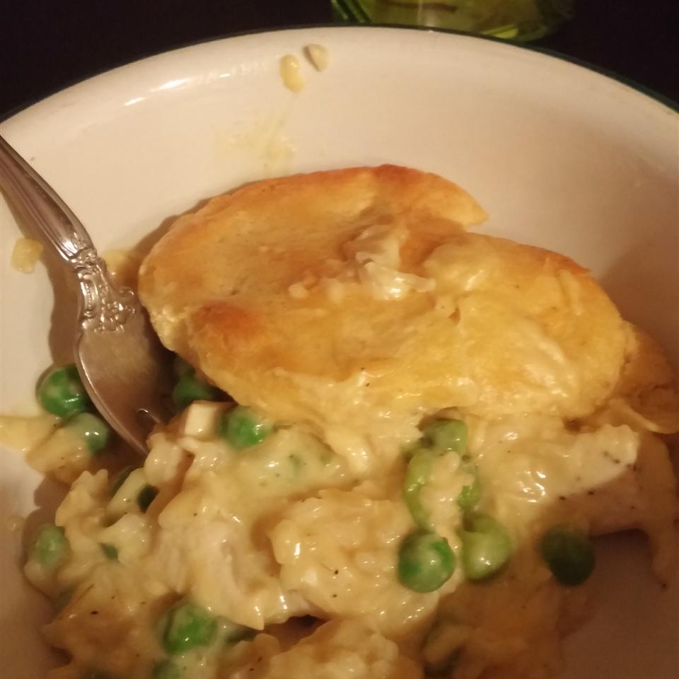 Chicken, Rice, and Biscuit Casserole Recipe | Allrecipes