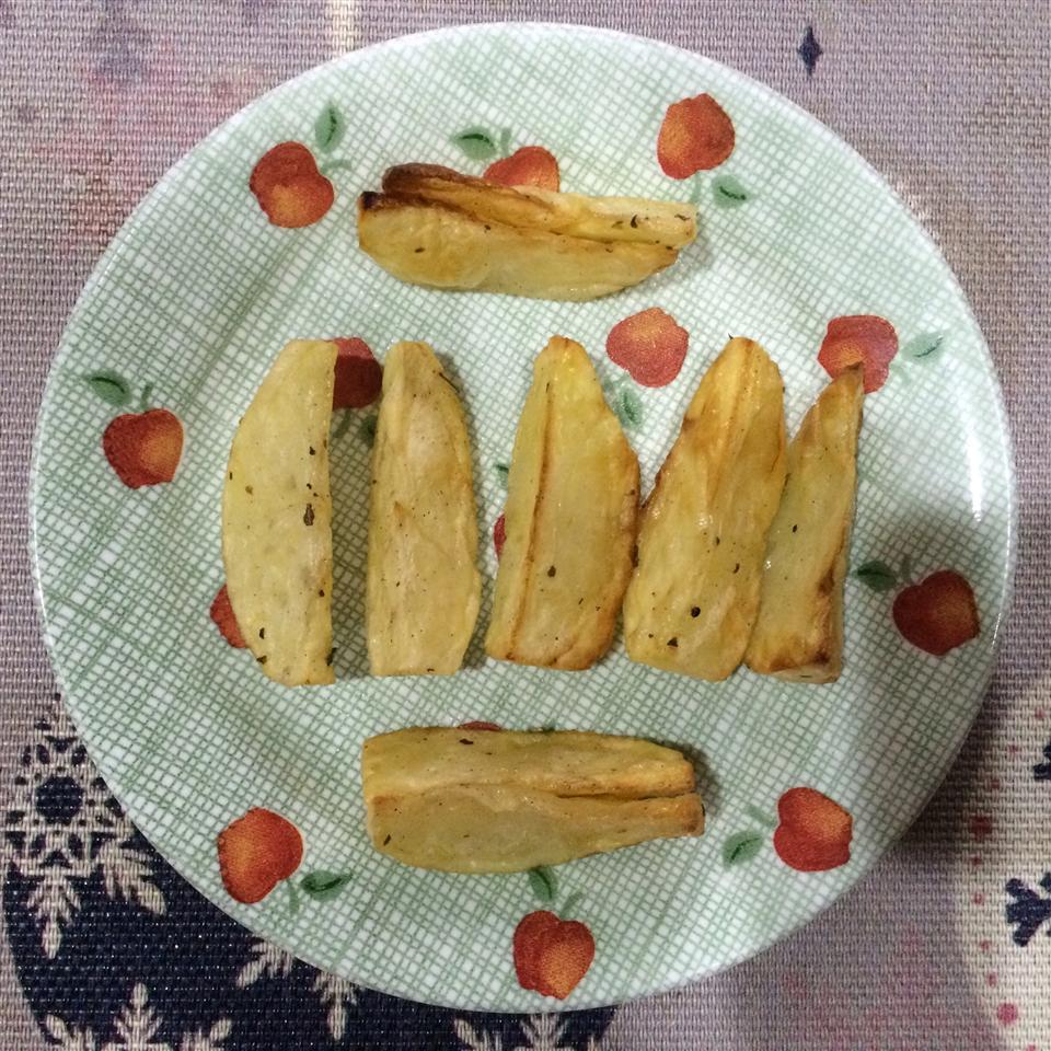 Seasoned Baked Potato Wedges Recipe Allrecipes