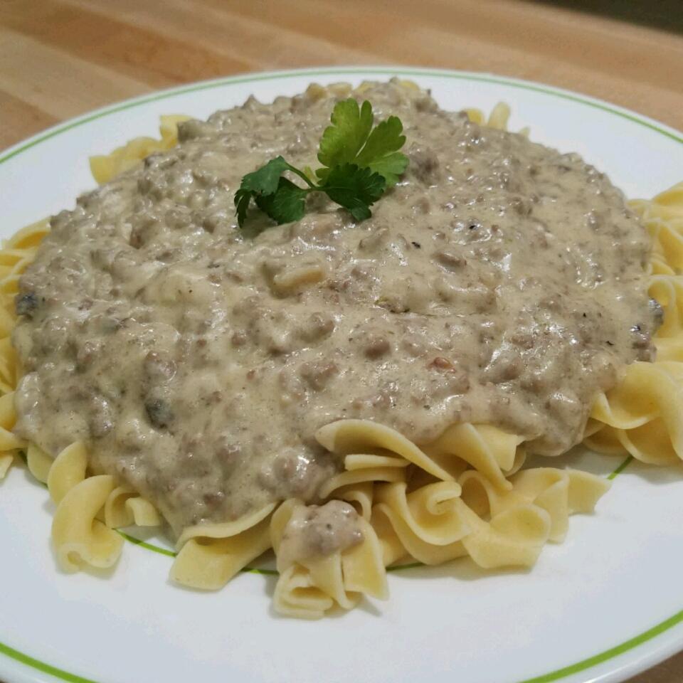 Quick and Easy Hamburger Stroganoff Recipe | Allrecipes