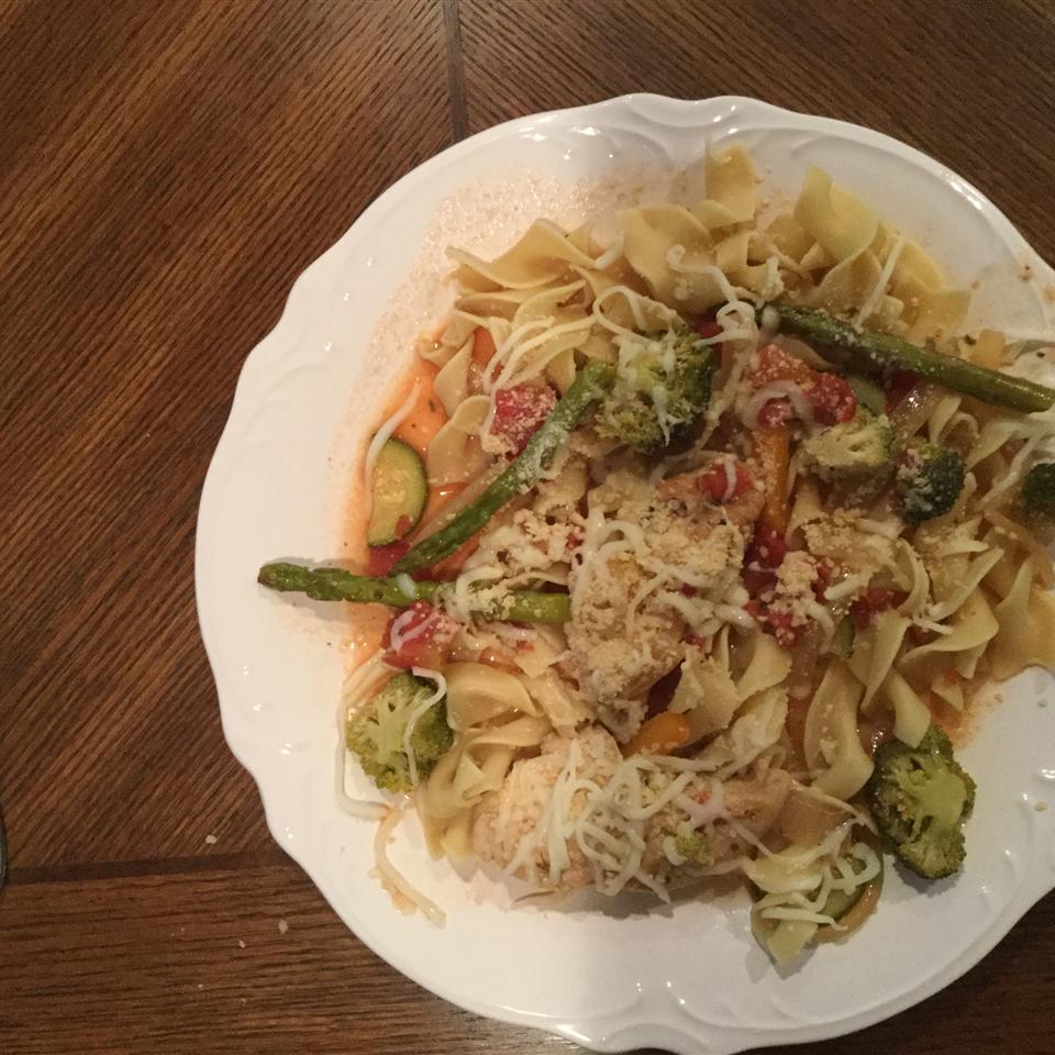 Lemon Chicken and Veggie Pasta Recipe Allrecipes