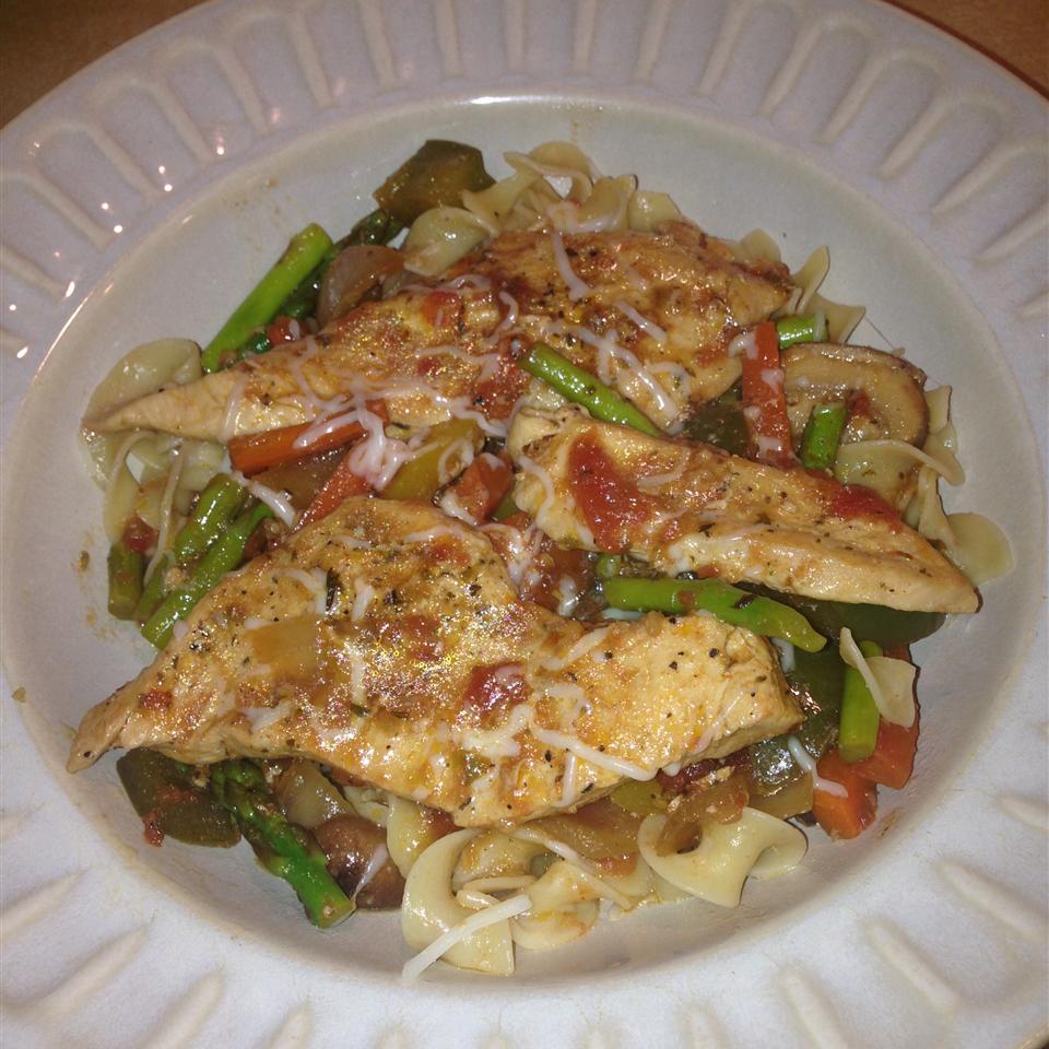 Lemon Chicken and Veggie Pasta Recipe Allrecipes