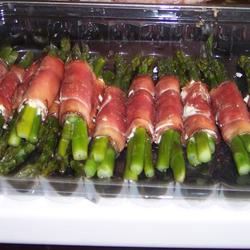 Asparagus Wrapped in Crisp Prosciutto image