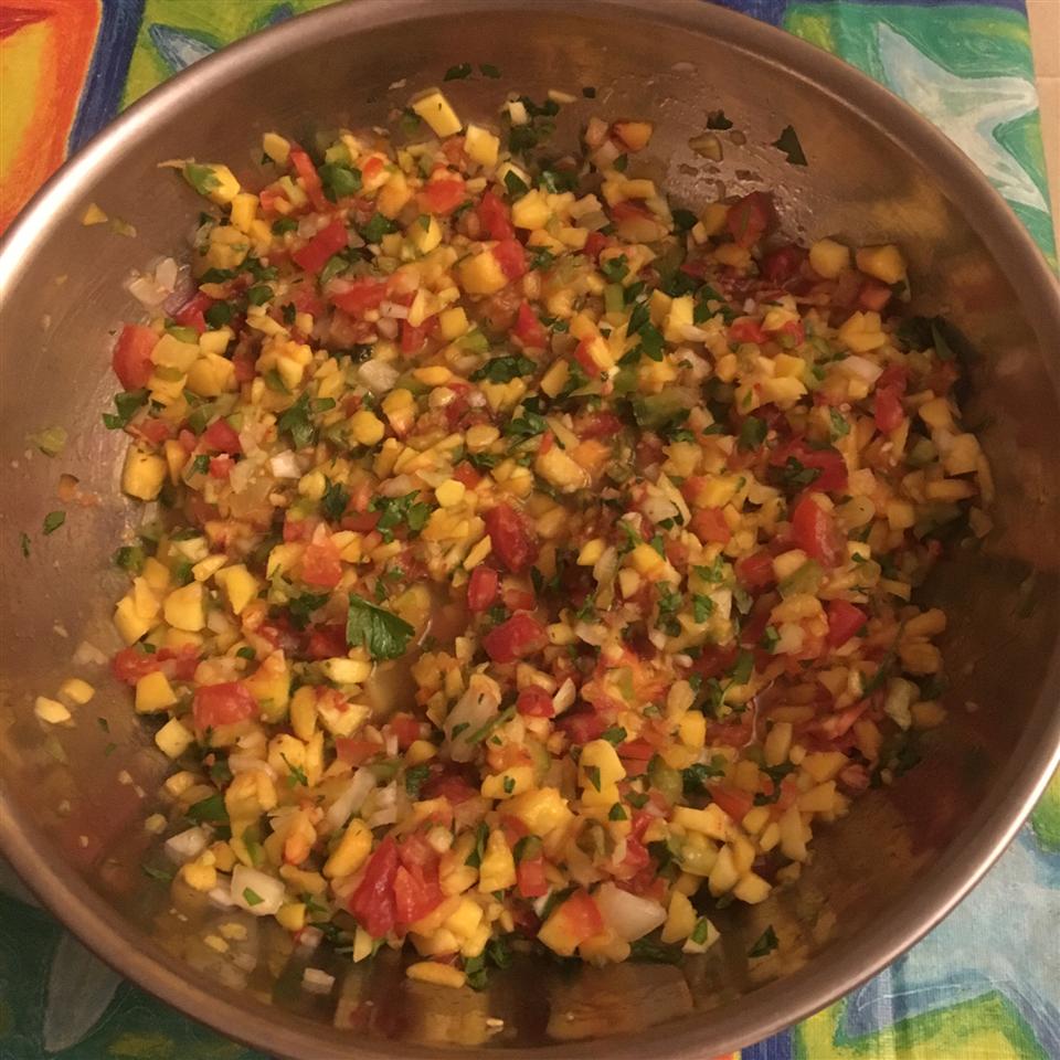 Mango, Peach and Pineapple Salsa Recipe Allrecipes