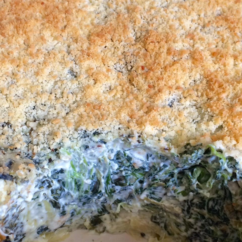 Spinach and Artichoke Au Gratin_image