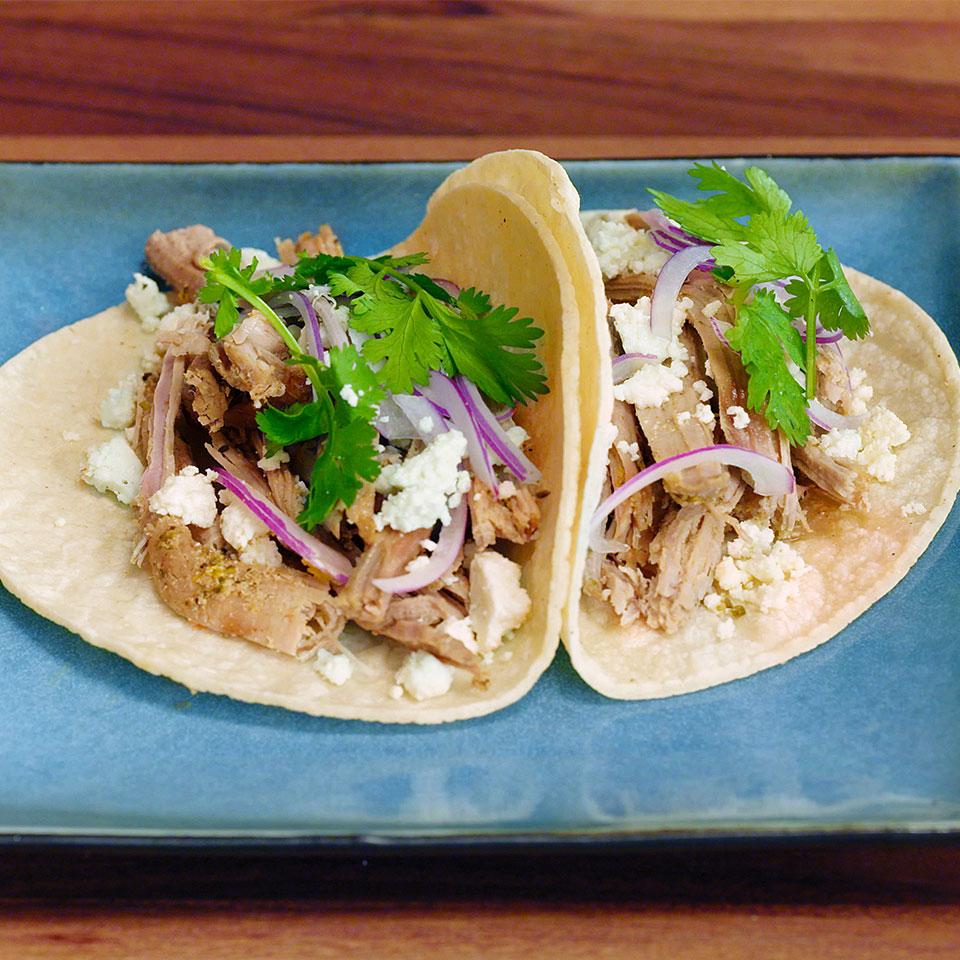 Mojo Pork Tacos Recipe With Mexican Rice