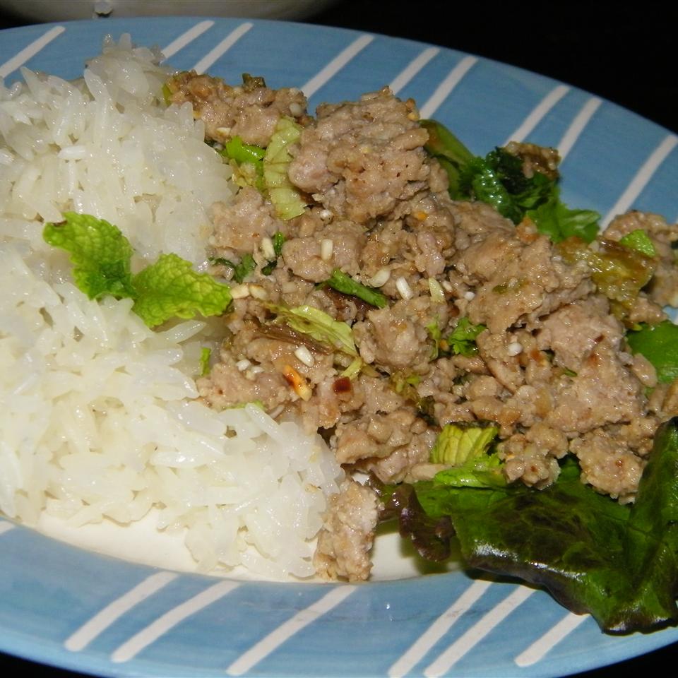 Larb Laotian Chicken Mince Recipe Allrecipes
