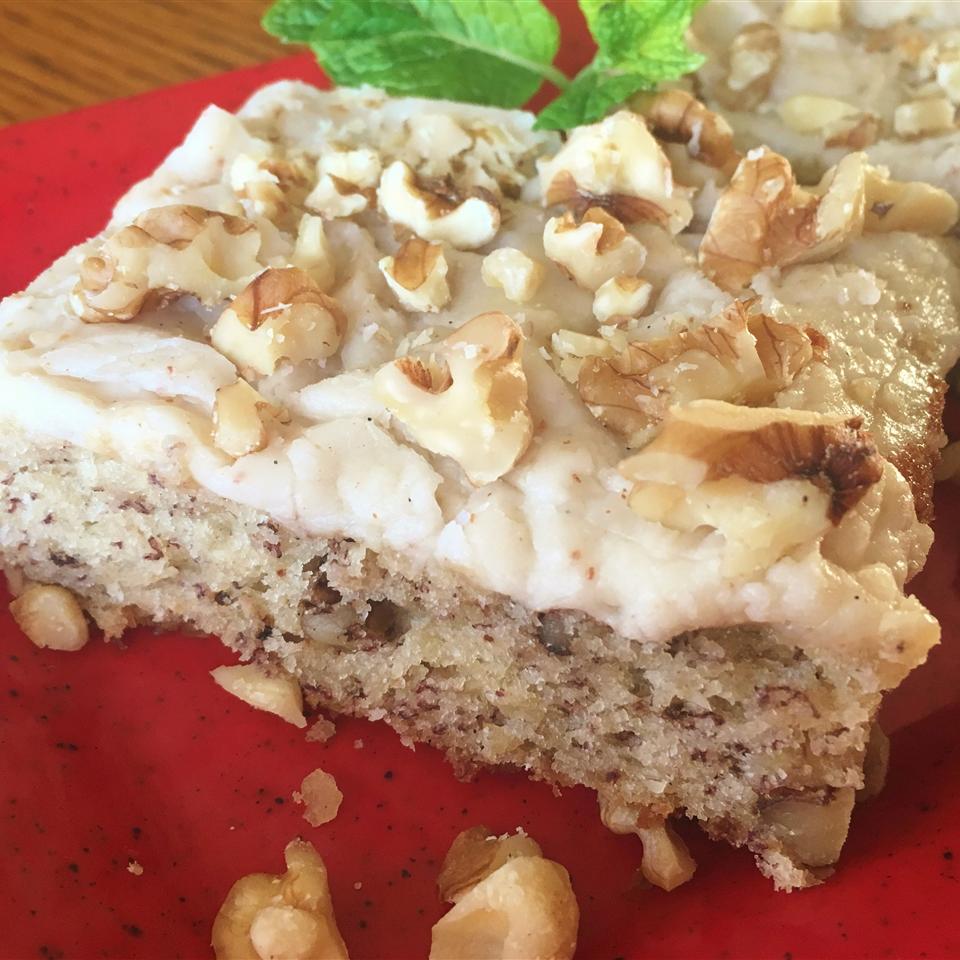 Banana Bread Bars with Brown Butter Frosting Recipe