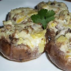 Artichoke Stuffed Mushrooms | Allrecipes