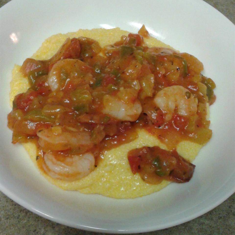 Cajun Shrimp with Cheese Grits Recipe Allrecipes