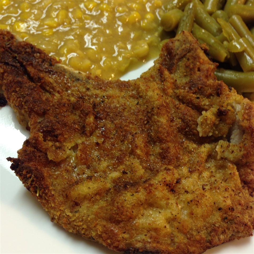 Parmesan Sage Pork Chops image