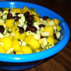 Mango Salsa with Corn and Black Beans image