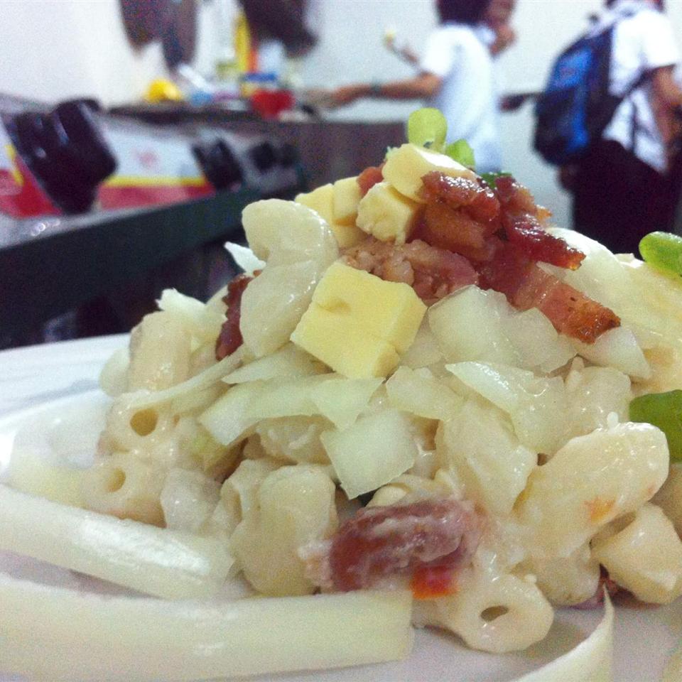 Bacon, Lettuce, and Tomato Macaroni Salad Recipe Allrecipes