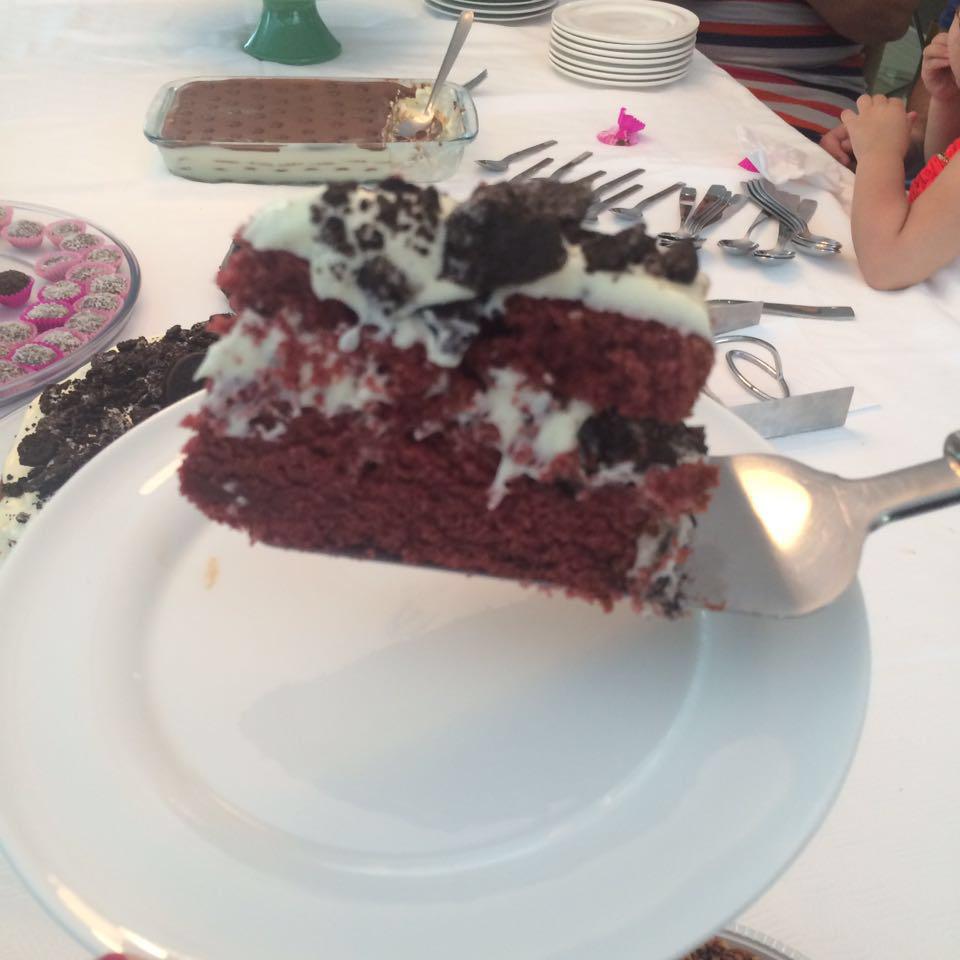 Savannah S Perfectly Ravishing Red Velvet Cake Recipe Allrecipes