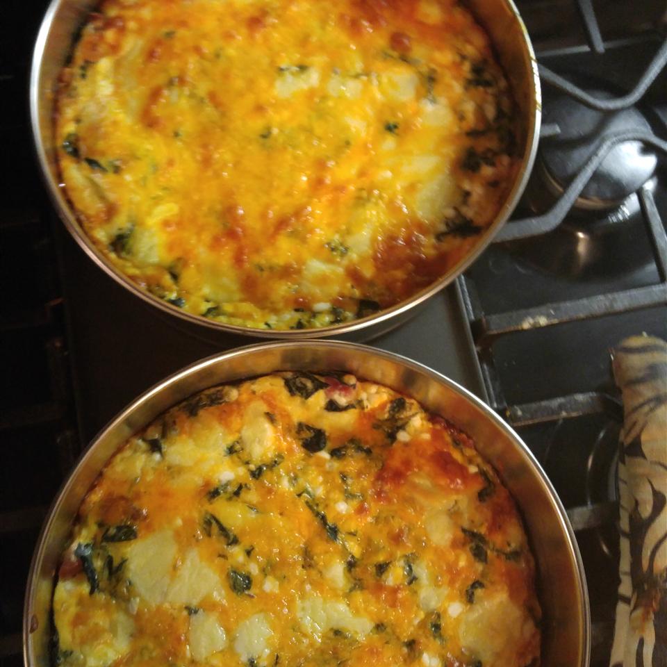 Clinton's Special Vegetarian Quiche Recipe