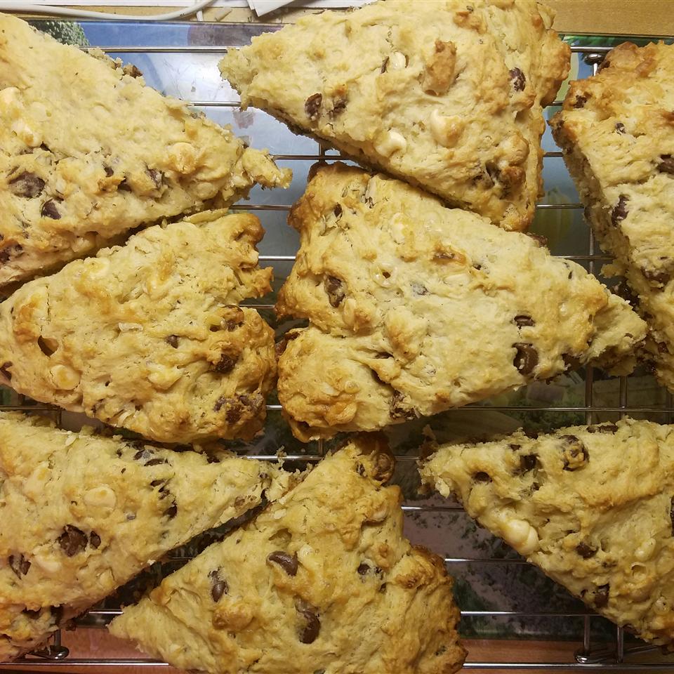 Hazelnut Chocolate Chip Scones Recipe