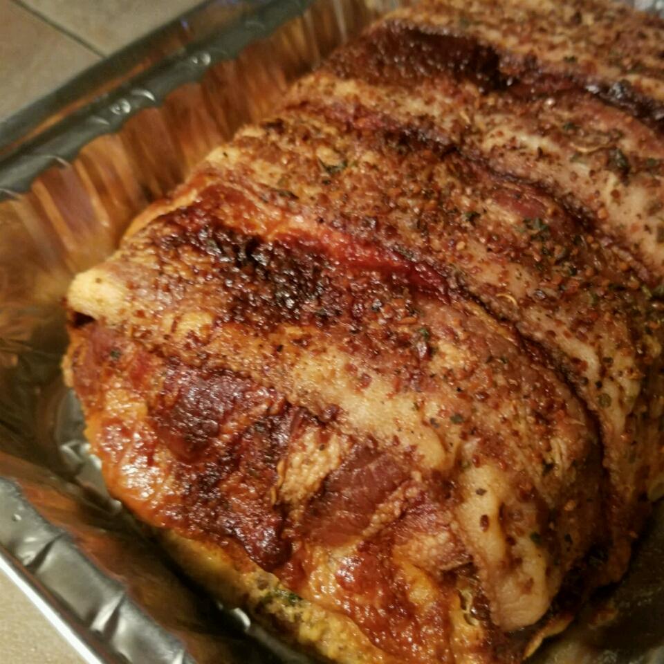 BBQ Bacon-Wrapped Meatloaf Recipe | Allrecipes