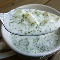 Chilled Cucumber Yogurt Soup Recipe | Allrecipes