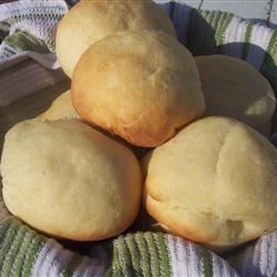 Golden Cornmeal Yeast Buns image