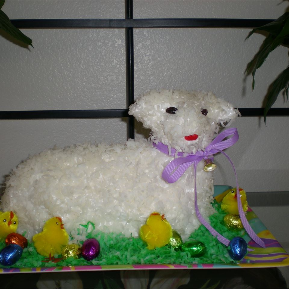 Easter Lamb Pound Cake image