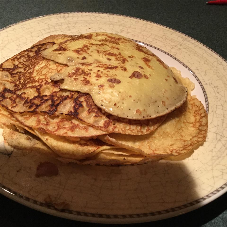 Norwegian Pancakes Pannekaken Recipe Allrecipes