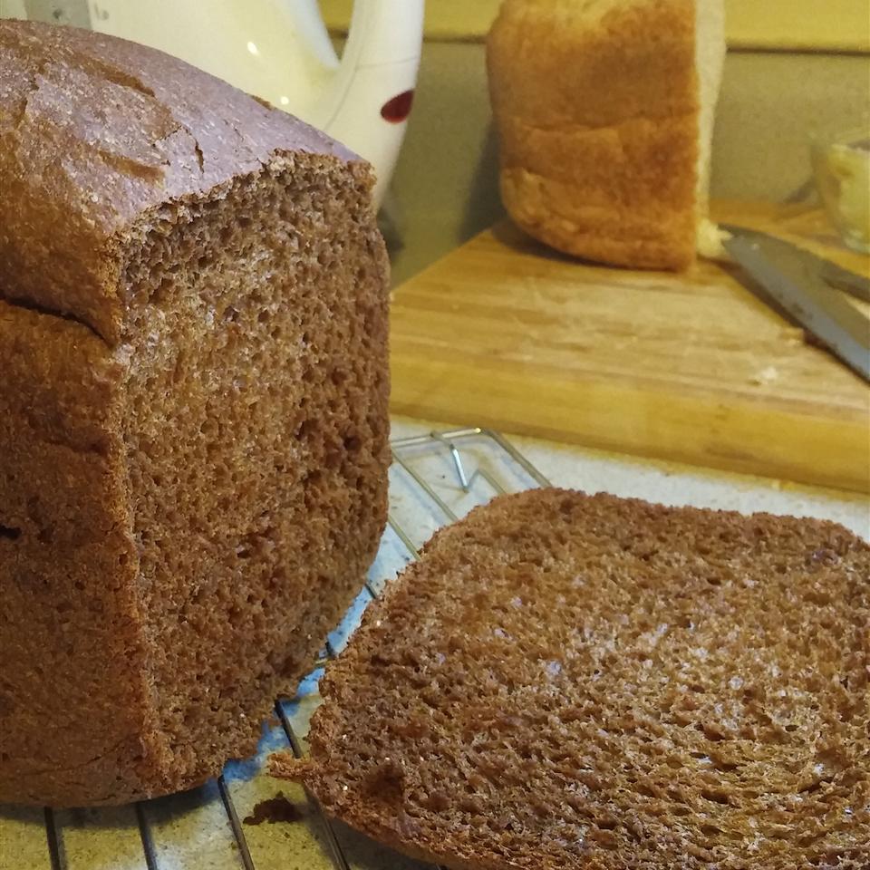 Bread Machine Pumpernickel Bread_image