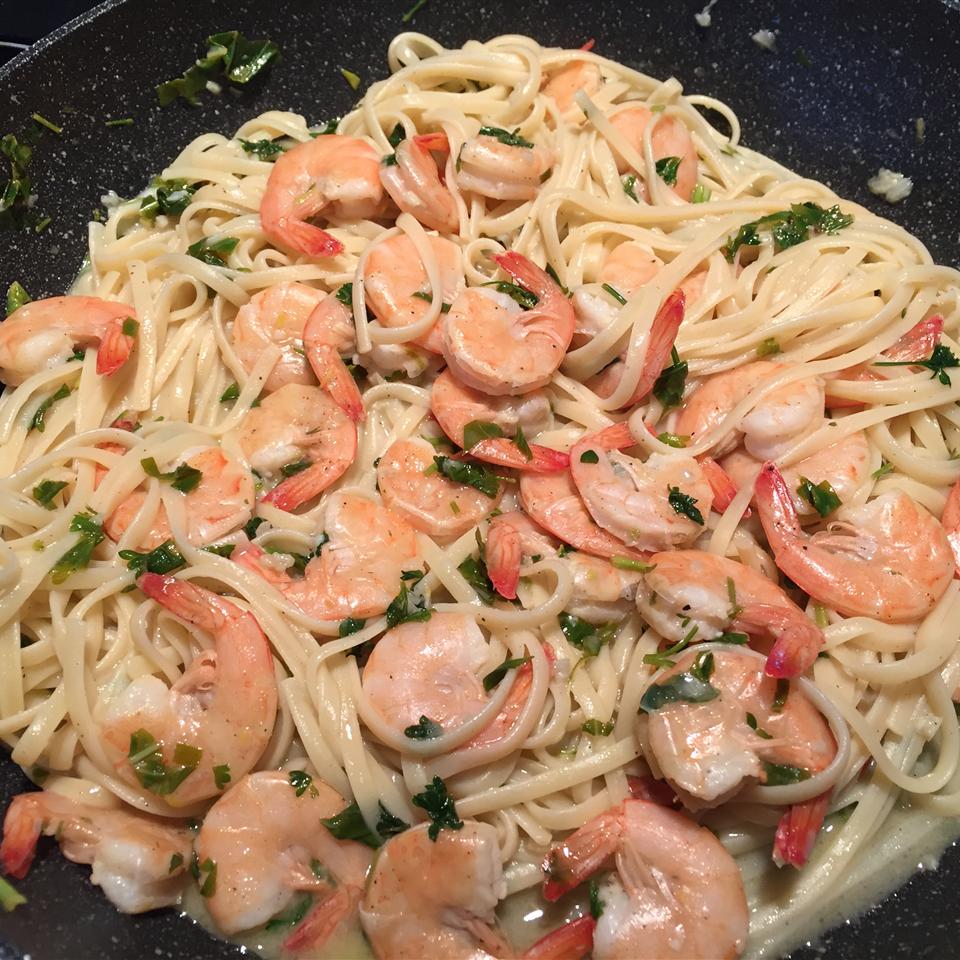 Shrimp Lemon Pepper Linguini Recipe Allrecipes