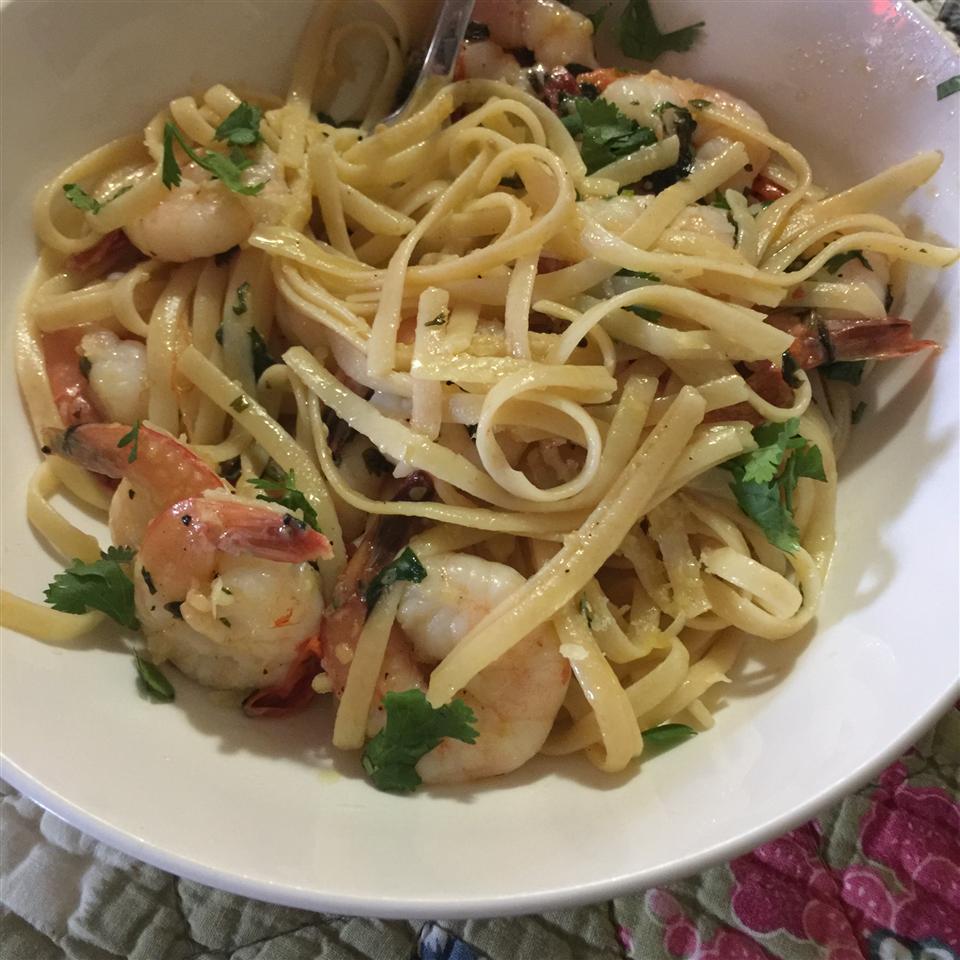 Garlic Shrimp Linguine | Allrecipes