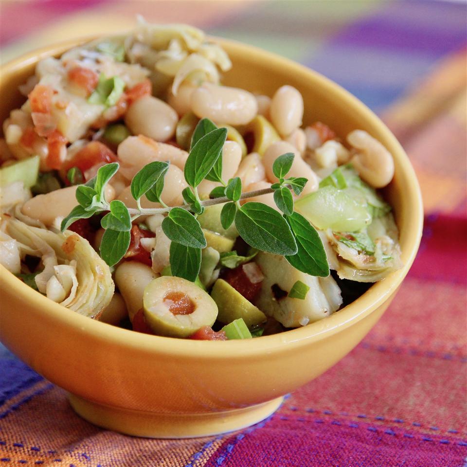 Cannellini Bean and Artichoke Salad image
