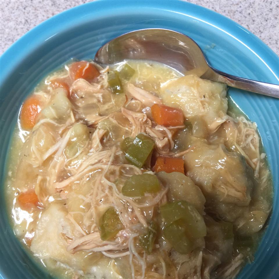 Easy Slow Cooker Chicken and Dumplings Recipe