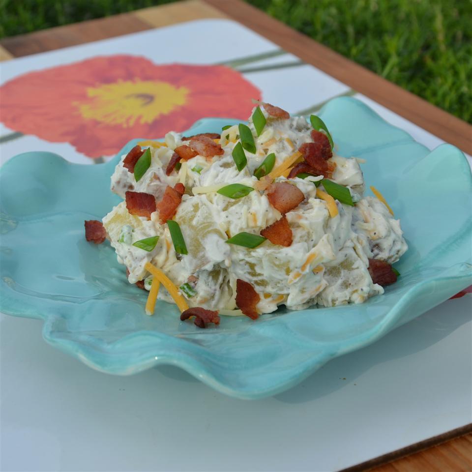 Loaded Baked Red Potato Salad image