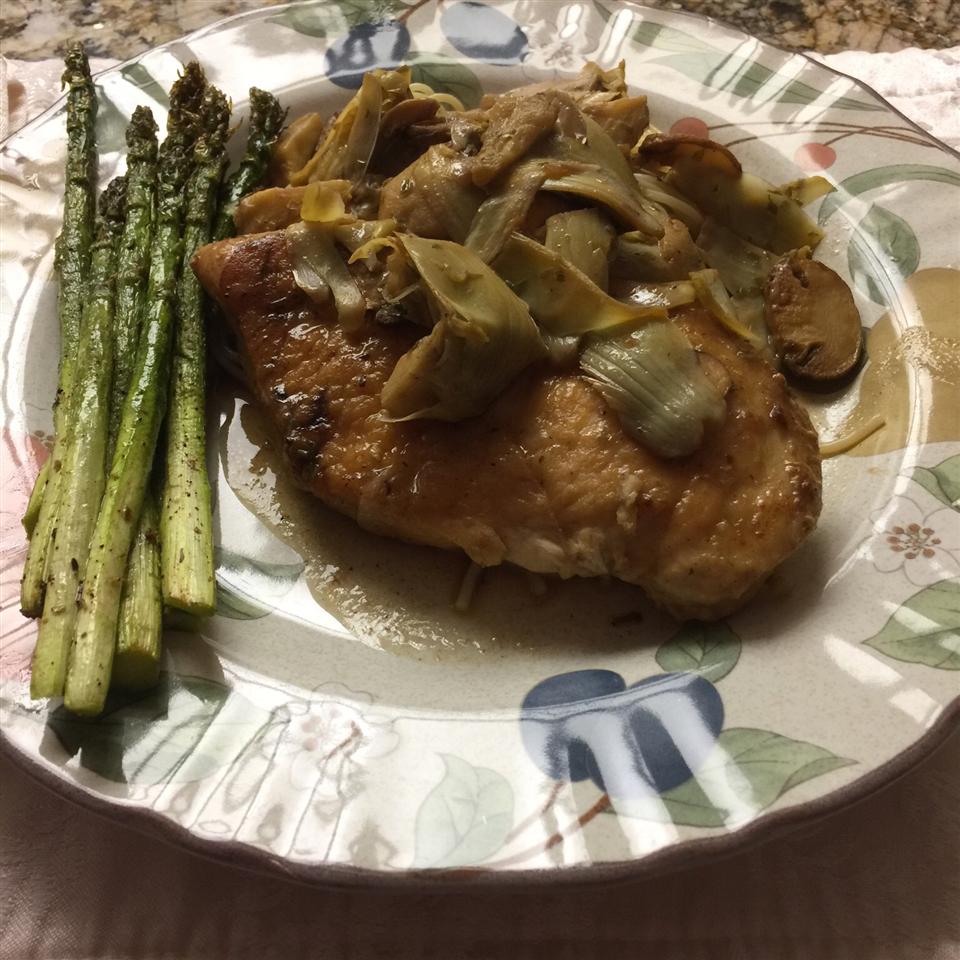 Chicken With Portobello Mushrooms and Artichokes Recipe Allrecipes