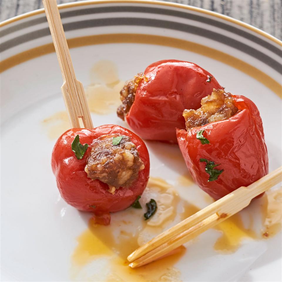 SausageStuffed Cherry Pepper Poppers Allrecipes