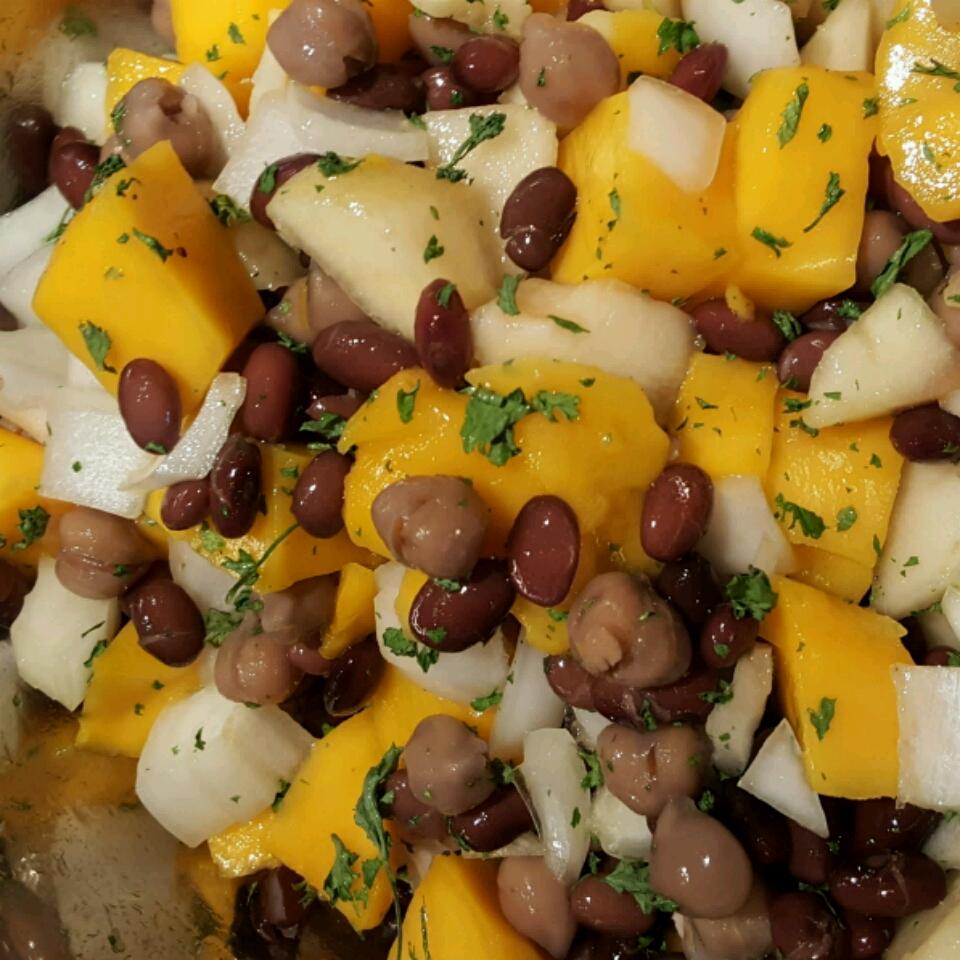 Two Bean And Mango Salad Recipe Allrecipes