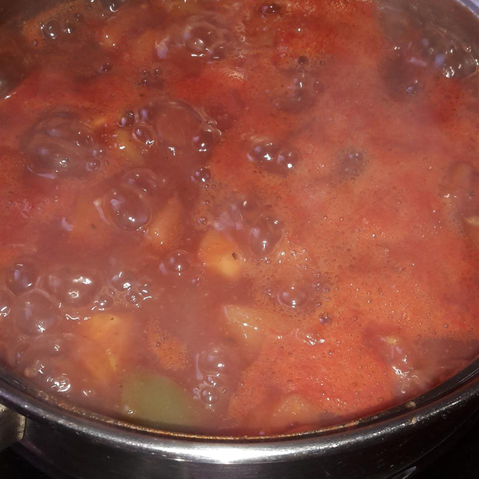 Sweet and Mild Cooked Tomato Salsa_image