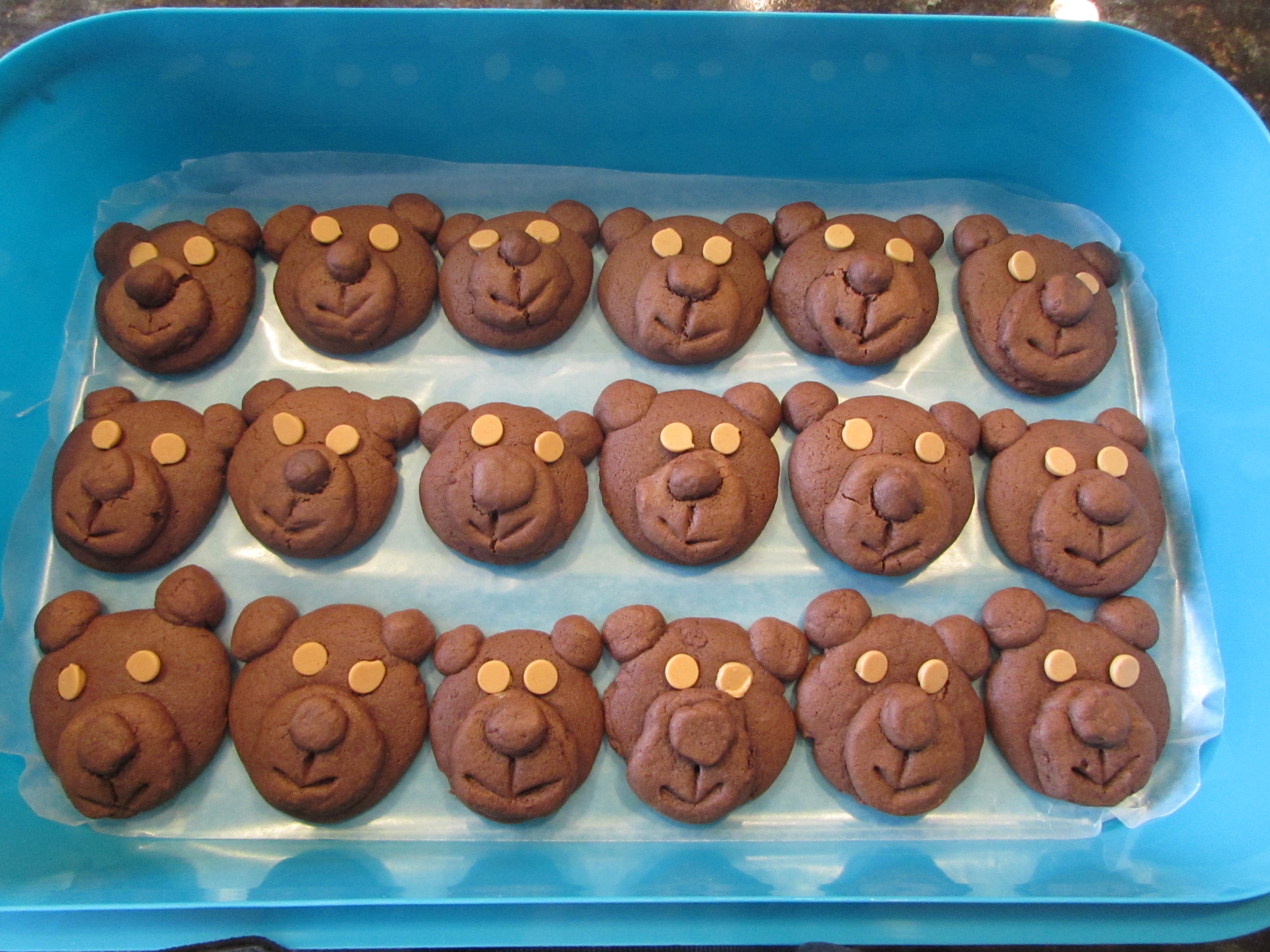 teddy bear cookies dollar tree