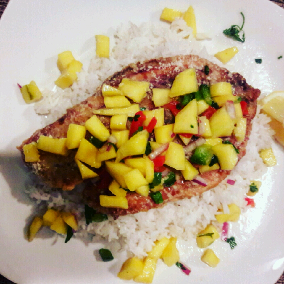 Grilled Tilapia and Mango Salsa Recipe | Allrecipes