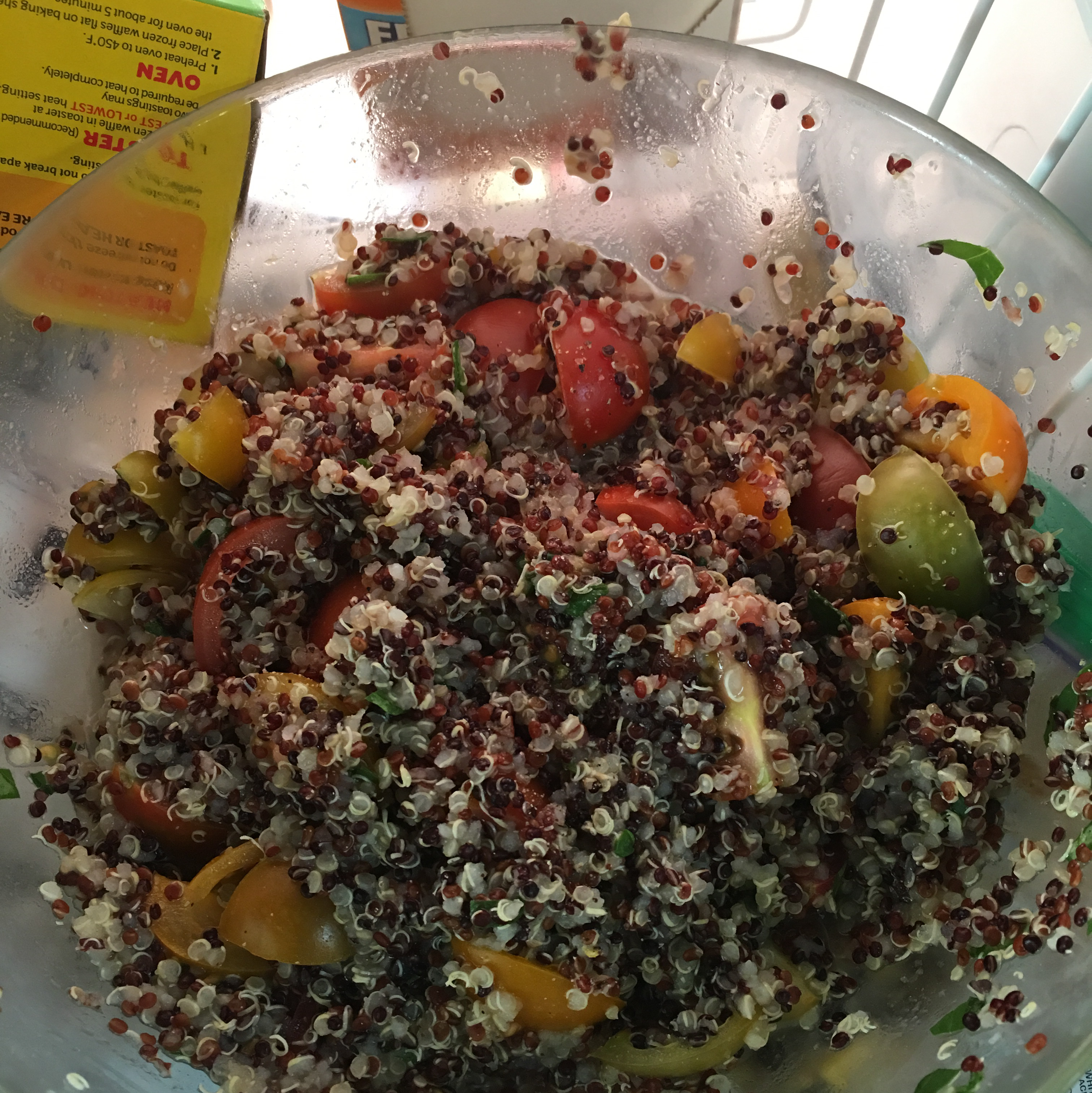 Skinny Mediterranean Quinoa Salad image