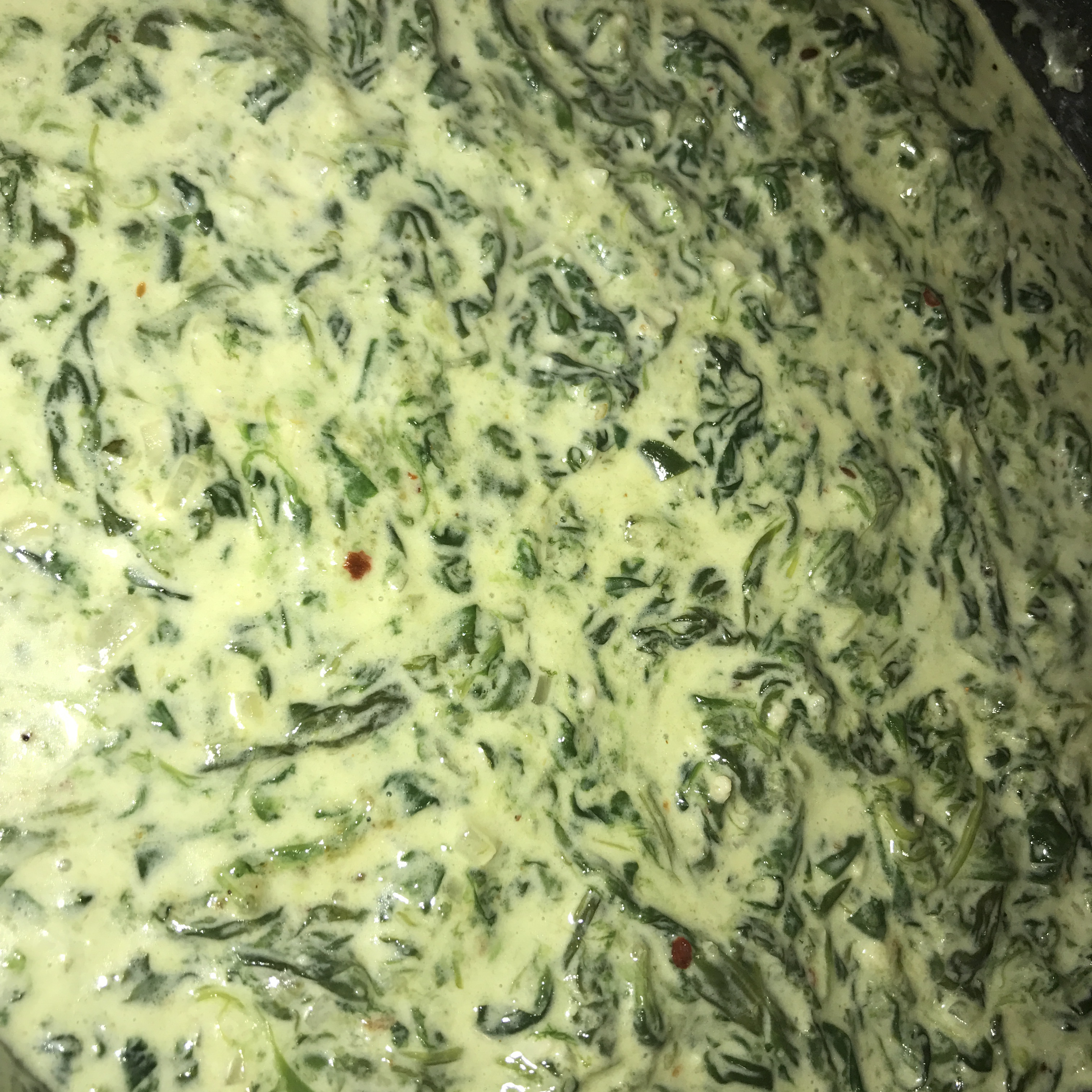 Cheesy Creamed Spinach Recipe Allrecipes